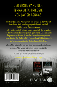 Zusatzmaterial 9783596709335 U4 von Terra Alta: Geschichte einer Rache von Javier Cercas