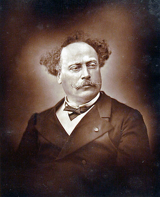 Portrait von Alexandre Dumas der Jüngere