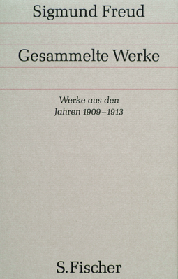 Buchcover von Werke aus den Jahren 1909-1913 von Sigmund Freud