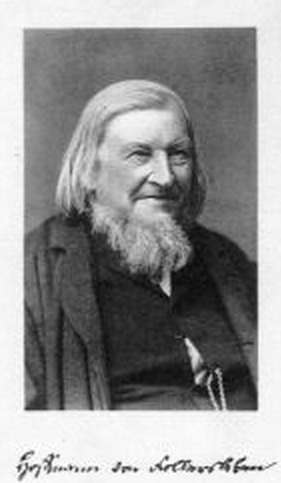 Portrait von August Heinrich Hoffmann von Fallersleben