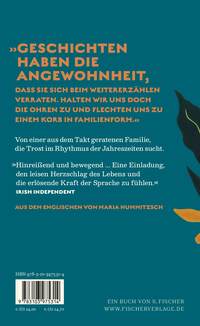Zusatzmaterial 9783103975314 U4 von Jahreszeiten: Roman von Fiona Williams