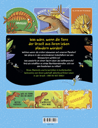 Zusatzmaterial 9783737374927 U4 von Unser wildes Dino-Leben: Tiere aus der Urzeit erzählen von Mike Barfield, Jess Bradley