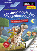 Buchcover von Duden Leseprofi – Mit Bildern lesen lernen. Die Jagd nach den Pferdedieben von Fabian Lenk