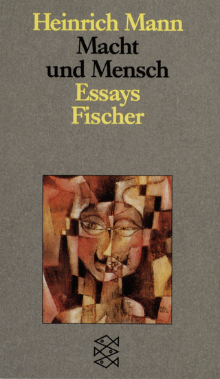Buchcover von Macht und Mensch: Essays