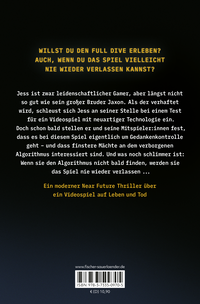 Zusatzmaterial 9783733509705 U4 von Full Dive: Glaubst du wirklich, es ist nur ein Spiel? von Nina Scheweling