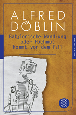 Buchcover von Babylonische Wandrung oder Hochmut kommt vor dem Fall von Alfred Döblin