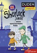 Buchcover von Duden Leseprofi – Sherlock Junior … seine spannendsten Fälle, Erstes Englisch: 2 Krimis zum Mitraten von  THiLO