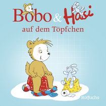 Buchcover von Bobo & Hasi auf dem Töpfchen von Dorothée Böhlke