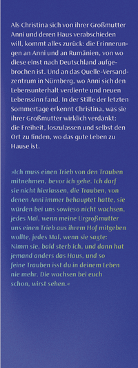Zusatzmaterial KL 978 3 10 397713 4 vorne von Das gute Leben: Roman von Nadine Schneider