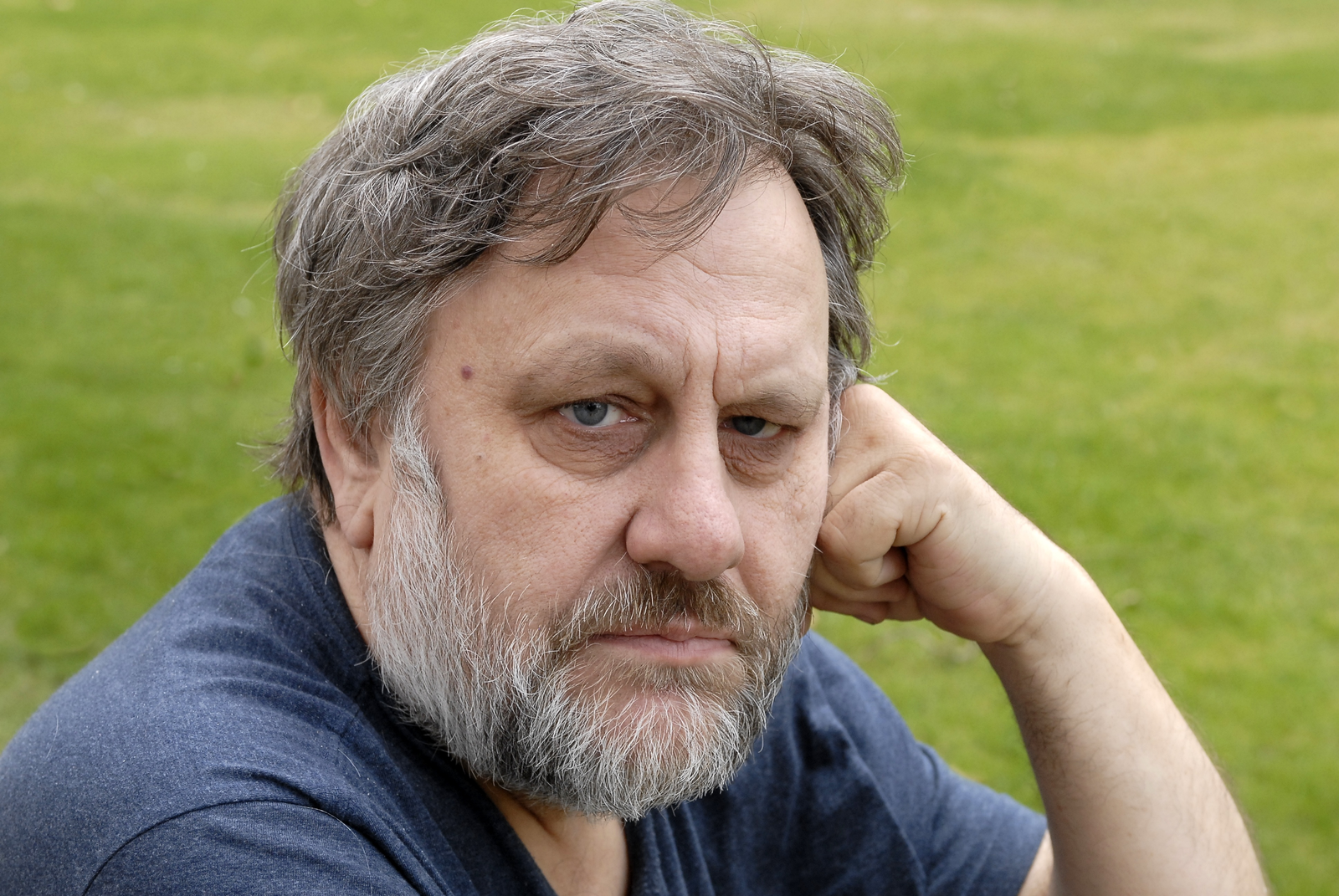 Portrait von Slavoj Žižek