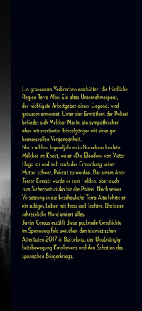 Zusatzmaterial KL 978 3 10 397070 8 vorne von Terra Alta: Geschichte einer Rache von Javier Cercas