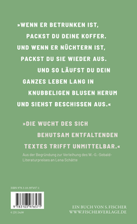 Zusatzmaterial 9783103976571 U4 von Das Schwarz an den Händen meines Vaters: Roman von Lena Schätte