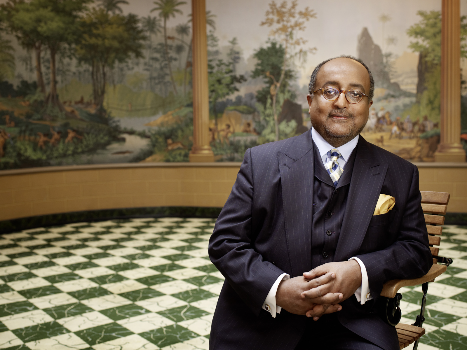Portrait von Prinz Asfa-Wossen Asserate