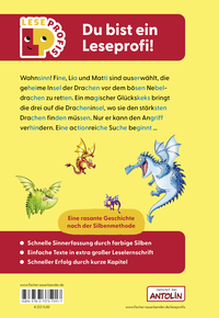 Zusatzmaterial 9783737375917 U4 von The Secret of Dragon Island -  Reading Experts - First Grade von Sabine Stehr, Pascal Nöldner