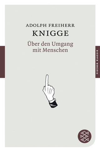 Buchcover von Über den Umgang mit Menschen