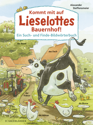 Buchcover von Come Along to Lieselotte’s Farm: Ein Such- und Finde-Bildwörterbuch