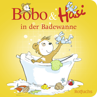 Buchcover von Bobo & Hasi in der Badewanne