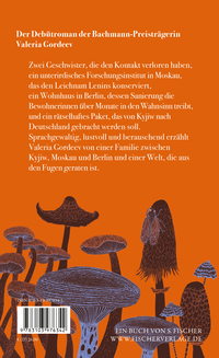 Zusatzmaterial 9783103976342 U4 von Die Zikade entschlüpft ihrer goldglänzenden Hülle: Roman von Valeria Gordeev