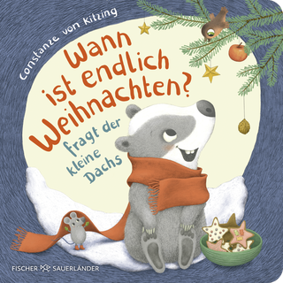 Buchcover von "When Will It Finally be Christmas" the Little Badger Asks