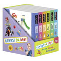 Buchcover von Duden 12+: Meine kleine Kita-Welt (Würfel): 6 Mini-Bücher