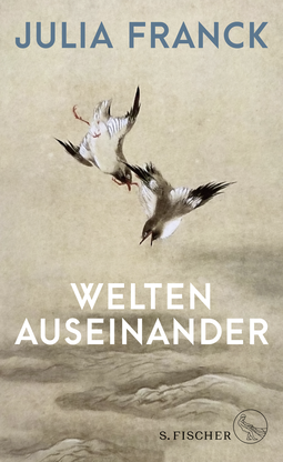 Buchcover von Welten auseinander von Julia Franck