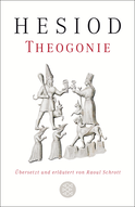 Buchcover von Theogonie: Übersetzt und erläutert von Raoul Schrott von  Hesiod