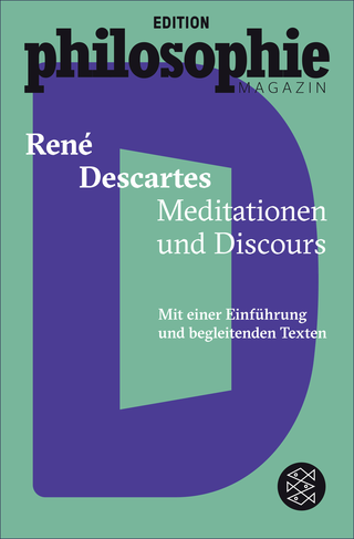 Buchcover von Meditationen und Discours: (Mit Begleittexten vom Philosophie Magazin)