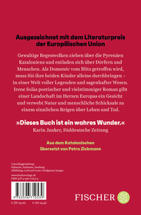 Zusatzmaterial 9783596710539 U4 von Singe ich, tanzen die Berge : Roman von Irene Solà
