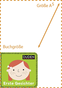 Zusatzmaterial PA 978 3 7373 3486 0 abmessung von Duden 6+: Babys erste Wörter-Welt (Würfel): 5 Mini-Bücher