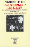 Buchcover von Das Unbehagen in der Kultur von Sigmund Freud