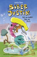 Buchcover von Biber Justin. Auf der dunklen Seite des Pools von Smilla Blau