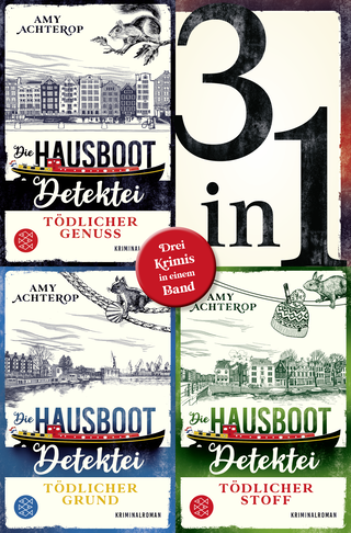 Buchcover von Die Hausboot-Detektei - Tödlicher Genuss / Tödlicher Grund / Tödlicher Stoff - Drei Krimis in einem Band