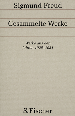 Buchcover von Werke aus den Jahren 1925-1931 von Sigmund Freud
