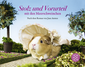 Buchcover von Stolz und Vorurteil mit den Meerschweinchen. Nach dem Roman von Jane Austen