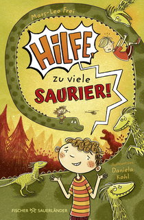Buchcover von Help,Too Many Dinosaurs!