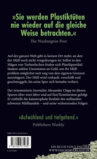 Zusatzmaterial 9783103971934 U4 von Der Krieg um unseren Müll: Abgründe eines globalen Milliardengeschäfts von Alexander Clapp