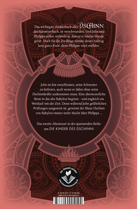Zusatzmaterial 9783757100872 U4 von Die Kinder des Dschinn: Gefangen im Palast von Babylon von P. B. Kerr, Volker Fredrich