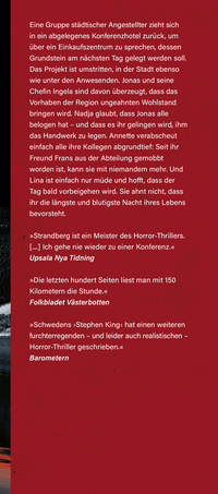 Zusatzmaterial KL 978 3 596 70686 0 vorne von Die Konferenz von Mats Strandberg