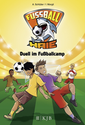 Buchcover von Fußball-Haie: Duell im Fußballcamp von Andreas Schlüter, Irene Margil