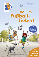 Buchcover von Leseprofis – Voll im Fußballfieber!, 1. Klasse (Doppelband) von Jan Birck