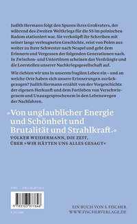 Zusatzmaterial 9783103977646 U4 von Ich möchte zurückgehen in der Zeit von Judith Hermann