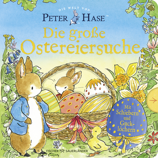 Buchcover von Die Welt von Peter Hase Die große Ostereiersuche