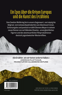 Zusatzmaterial 9783100022462 U4 von Die Projektoren: Roman von Clemens Meyer