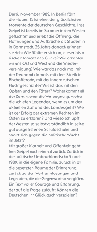 Zusatzmaterial KL 978 3 10 397568 0 vorne von Fabelland: Der Osten, der Westen, der Zorn und das Glück von Ines Geipel