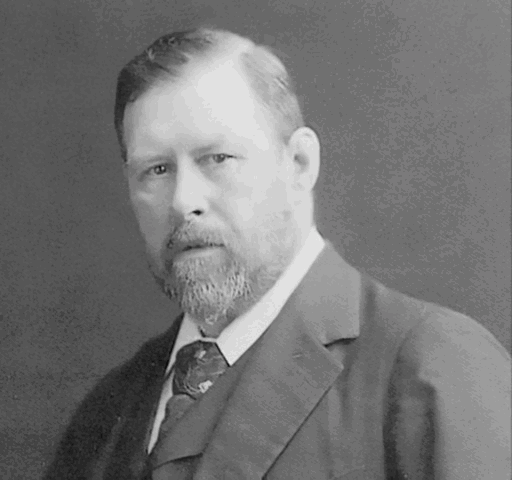 Portrait von Bram Stoker