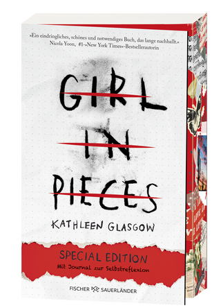 Buchcover von Girl in Pieces – Special Edition mit Journal zur Selbstreflexion