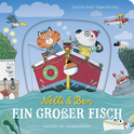 Buchcover von Nelli und Ben: Ein großer Fisch: Ein Abenteuer zum Schieben und Drehen von Camilla Reid