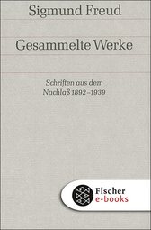 Buchcover von Schriften aus dem Nachlaß 1892-1938 von Sigmund Freud