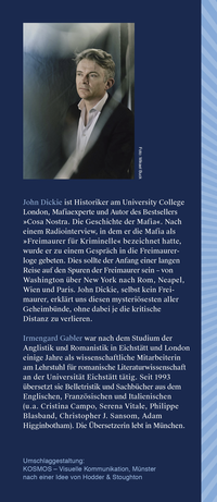 Zusatzmaterial KL 978 3 10 397335 8 hinten von Die Freimaurer – Der mächtigste Geheimbund der Welt von John Dickie