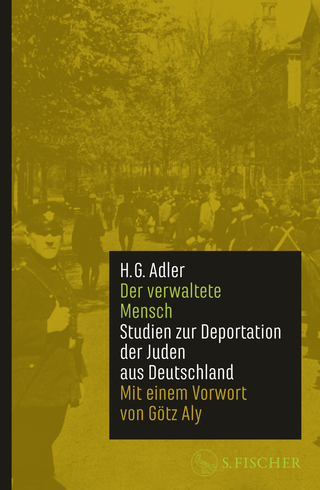 Buchcover von Der verwaltete Mensch: Studien zur Deportation der Juden aus Deutschland